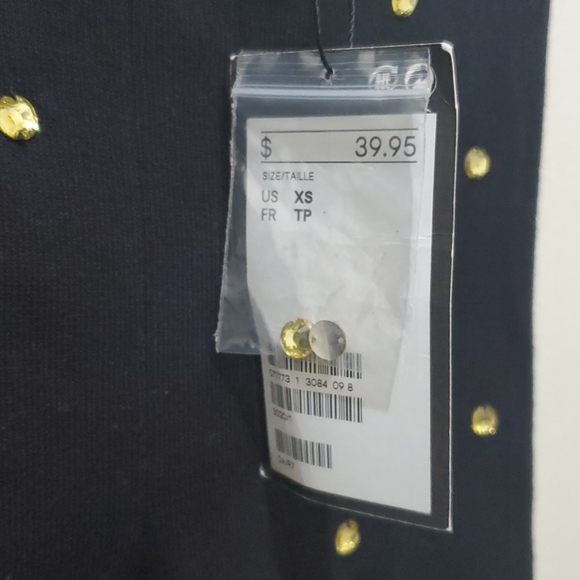 🆕 SONIA RYKIEL x H&M - BLACK JEWELED LEGGINGS - Picture 5 of 7